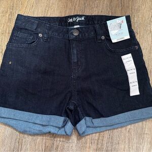 Cat & Jack Youth Dark Blue Jean Shorts